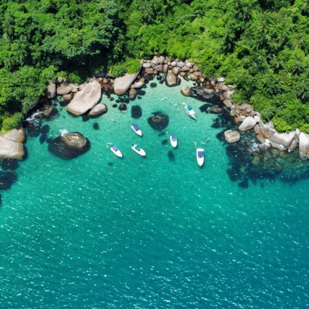 Ilha Comprida em Paraty